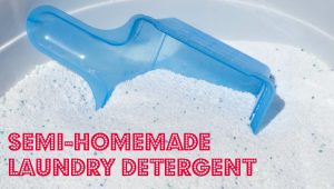 Semi-Homemade Laundry Detergent
