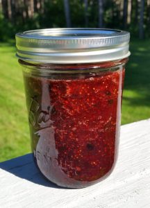 Spicy Strawberry Jam is just one thing I did with my pile of jalapenos.