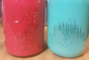 Learn from my mistakes if you make these painted Mason jars!