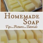 Have you ever thought about making homemade soap? It's not as hard as you might think. Click here for my tips, pictures of the process, and links to tutorials with step by step instructions.