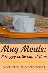 A collection of favorite mug recipes (and instructions on making a master mix)