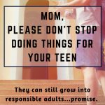 Parenting teens is a big change. It's our job to apprentice them into responsible adulthood, not abandon them to figure it all out on their own.