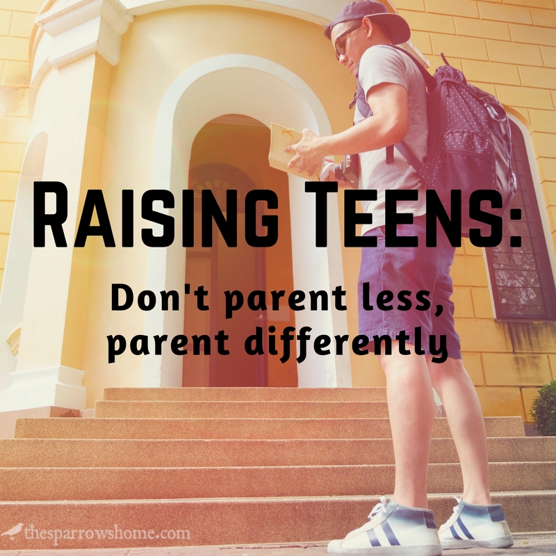 Mom, please don't stop doing things for your teen. They can still grow into responsible adults...promise.