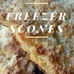 I love these freezer scones so much! Scones are best fresh from the oven, and this makes that possible even on the busiest morning.