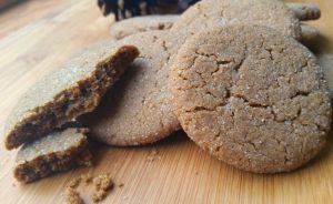 Ginger snaps. Sometimes called molasses cookies or molasses crinkles...it's a classic recipe!