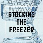 Stock the freezer for quick meal prep