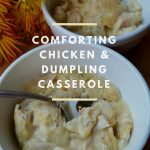 This easy baked casserole has the same comforting flavors of chicken and dumplings. Yum!