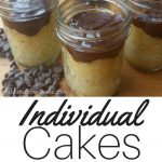 Making individual cakes in jars is a way to serve a quick dessert that is still special and delicious.