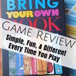 If you like Apples-to-Apples, this fun party game may be your new favorite too!  You use books to find the perfect fit to a prompt.  We haven't laughed this hard playing a game in a long time!