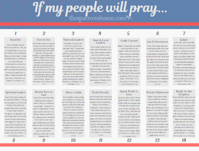 Not powerless: 14 days of praying Scriptures for your country