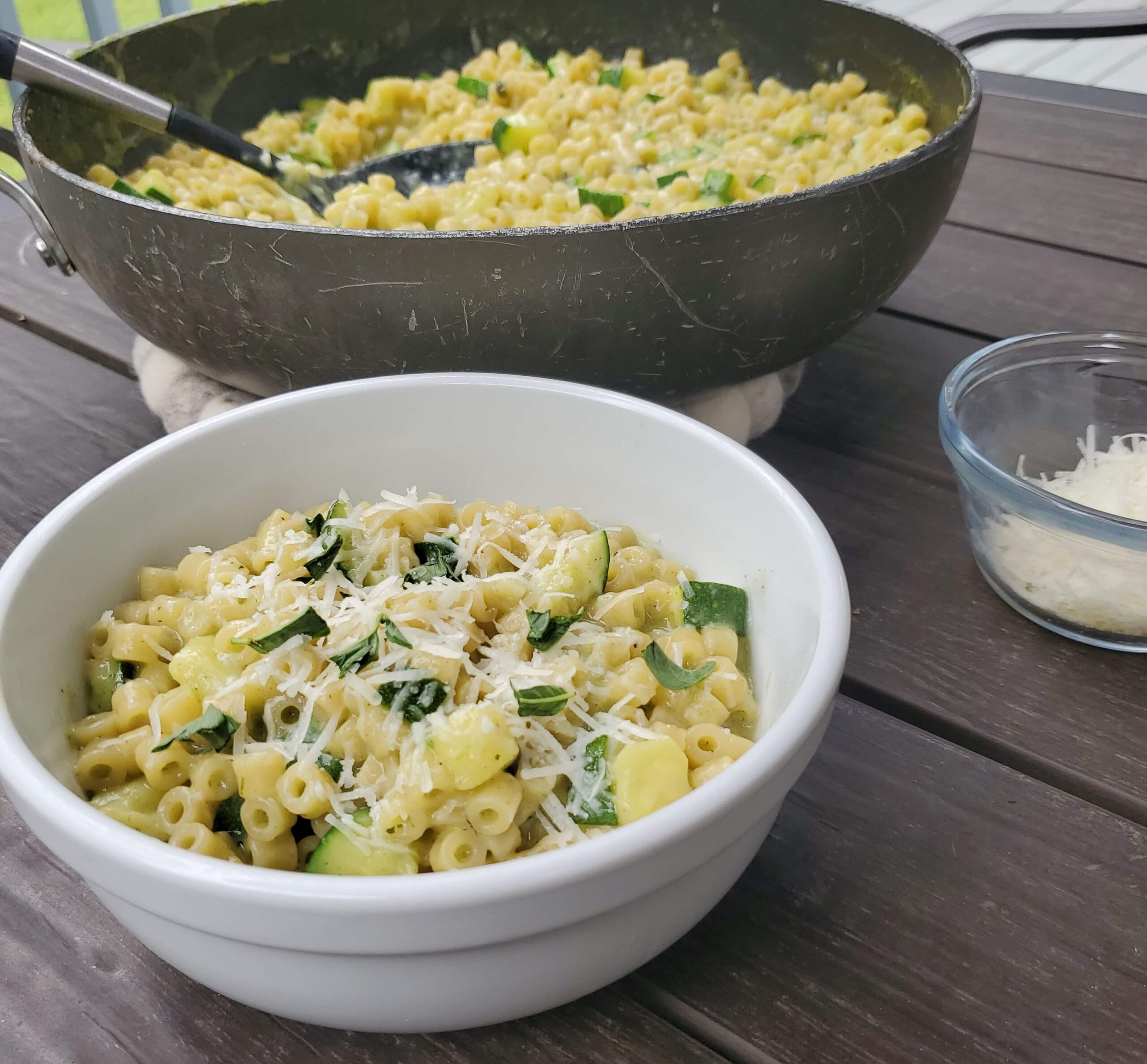 Zucchini Pasta: Quick, Cheesy, Fresh and Really Yummy