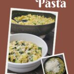 This simple pasta recipe uses fresh ingredients like summer zucchini, basil, and lots of cheese to create a quick and delicious meal.